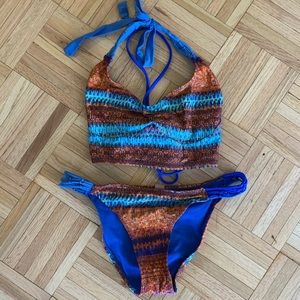 Multi color bikini